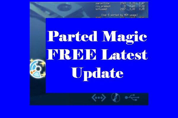 download the new version Parted Magic 2023.08.22