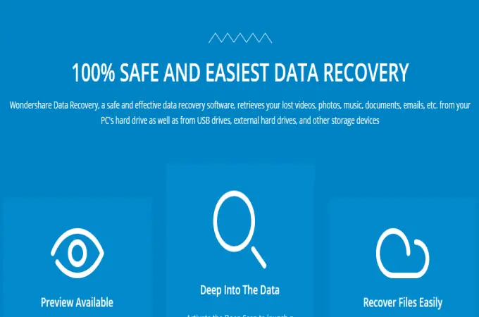 wondershare data recovery download for pc